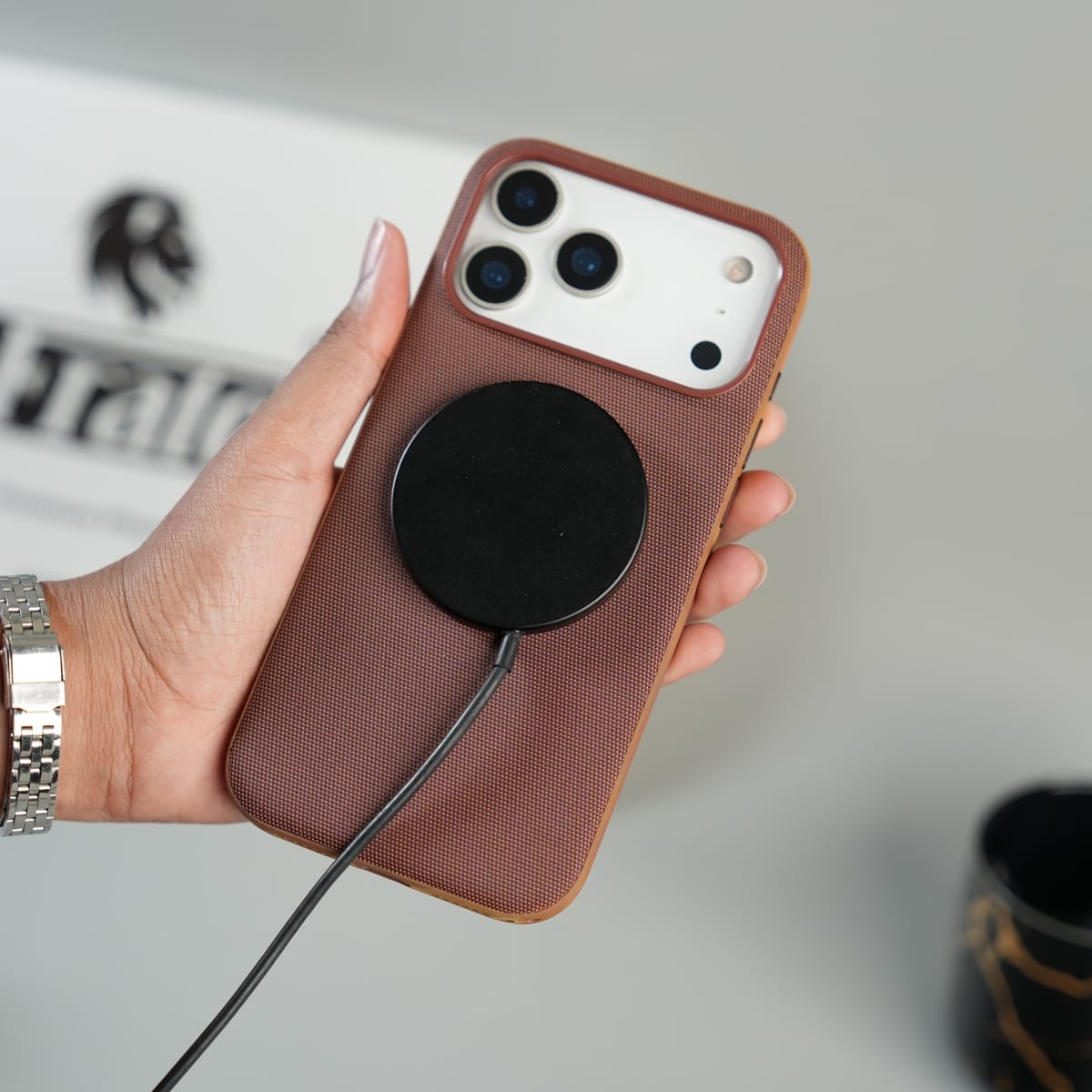 iPhone 17 Series Dotted Premium Case With Magsafe Compatibility