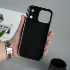 iPhone 17 Series Elegant Leather Finish Case Cover | Orange