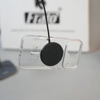 iPhone 17 Series Frosted MagSafe Case with Metallic Camera Frame