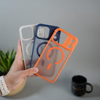 iPhone 17 Series Frosted Matte MagSafe Case | Anti-Fingerprint Translucent Back Cover