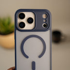 iPhone 17 Series Frosted Matte MagSafe Case | Anti-Fingerprint Translucent Back Cover