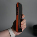 iPhone 17 Series Leather Case | Orange