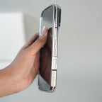iPhone 17 Series Luxury Crystal MagSafe Case with Rhinestone Camera Frame