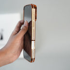iPhone 17 Series Luxury Crystal MagSafe Case with Rhinestone Camera Frame
