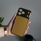iPhone 17 Series Luxury Gold Mirror Case | Electroplated Back with Camera Protection Cover