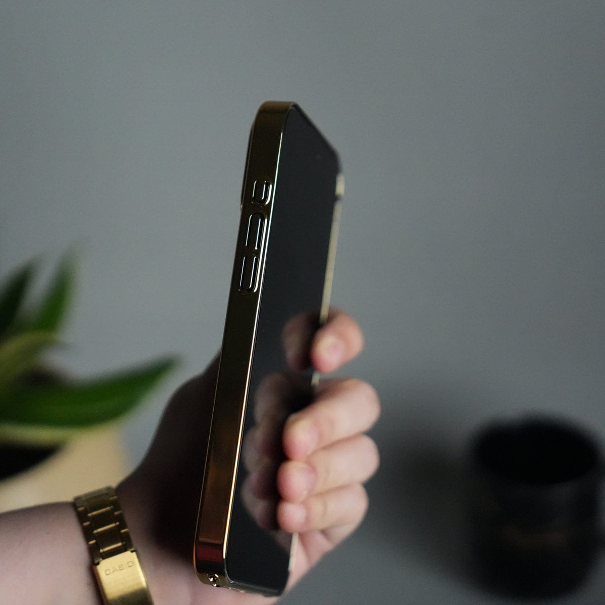 iPhone 17 Series Luxury Gold Mirror Case | Electroplated Back with Camera Protection Cover