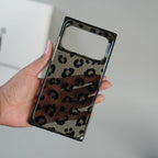 iPhone 17 Series Luxury Leopard Print Glossy Silicone Case