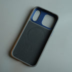 iPhone 17 Series Matrix Leather Pattern Case | Premium Luxury Back Cover with Ring Stand