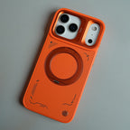 iPhone 17 Series Matrix Leather Pattern Case | Premium Luxury Back Cover with Ring Stand