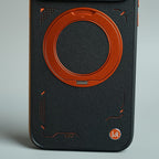 iPhone 17 Series Matrix Leather Pattern Case | Premium Luxury Back Cover with Ring Stand