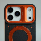 iPhone 17 Series Matrix Leather Pattern Case | Premium Luxury Back Cover with Ring Stand