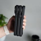 iPhone 17 Series Metal Camera Cap Stand Case Cover