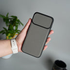 iPhone 17 Series Metal Camera Cap Stand Case Cover