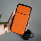 iPhone 17 Series Metal Camera Cap Stand Case Cover