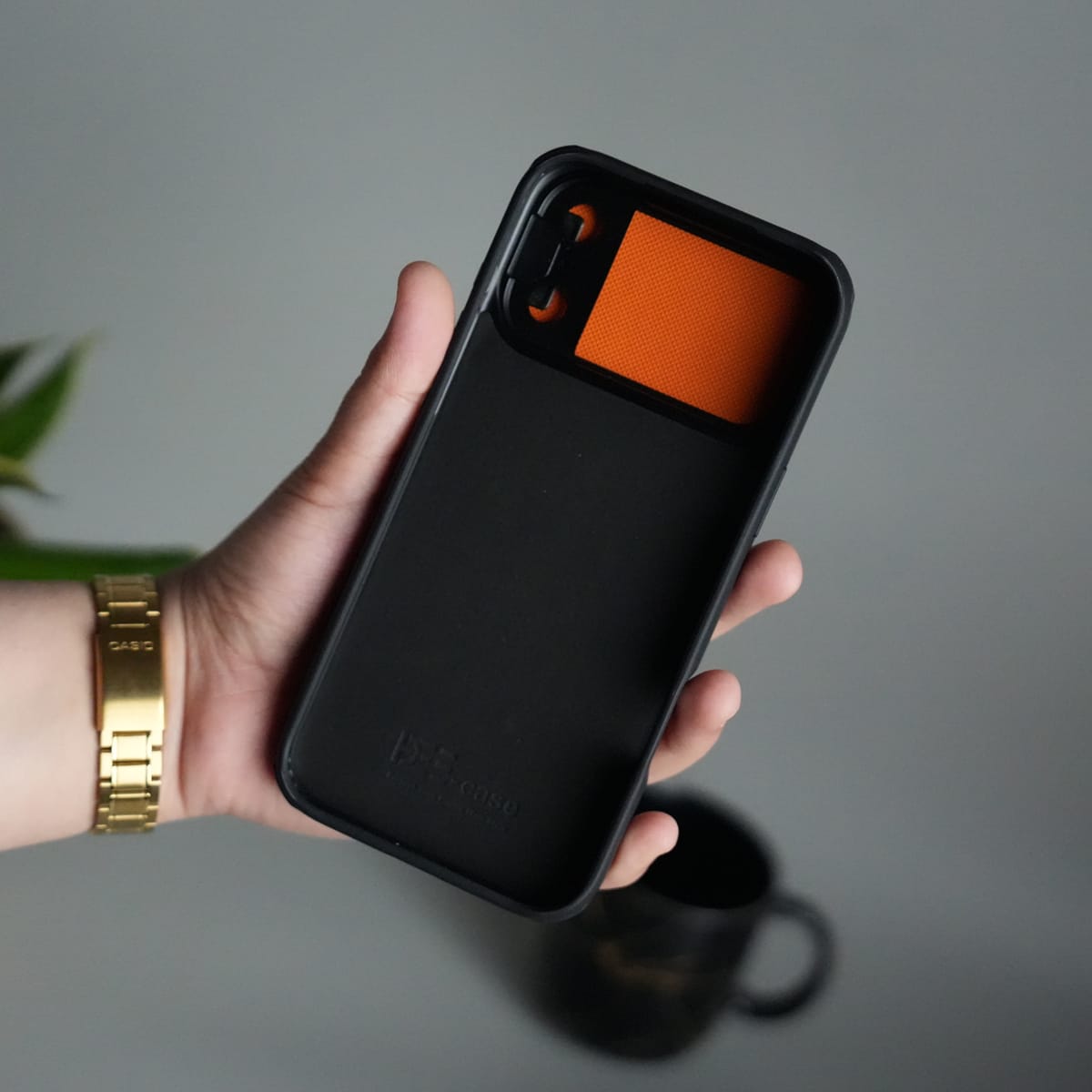 iPhone 17 Series Metal Camera Cap Stand Case Cover