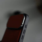 iPhone 17 Series Metal Camera Cap Stand Case Cover | ORANGE