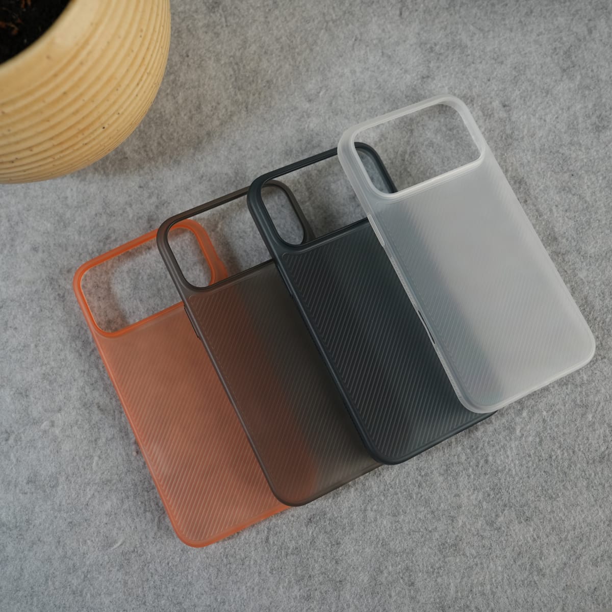 iPhone 17 Series Paper Thin Frosted Case | Lightweight Cover