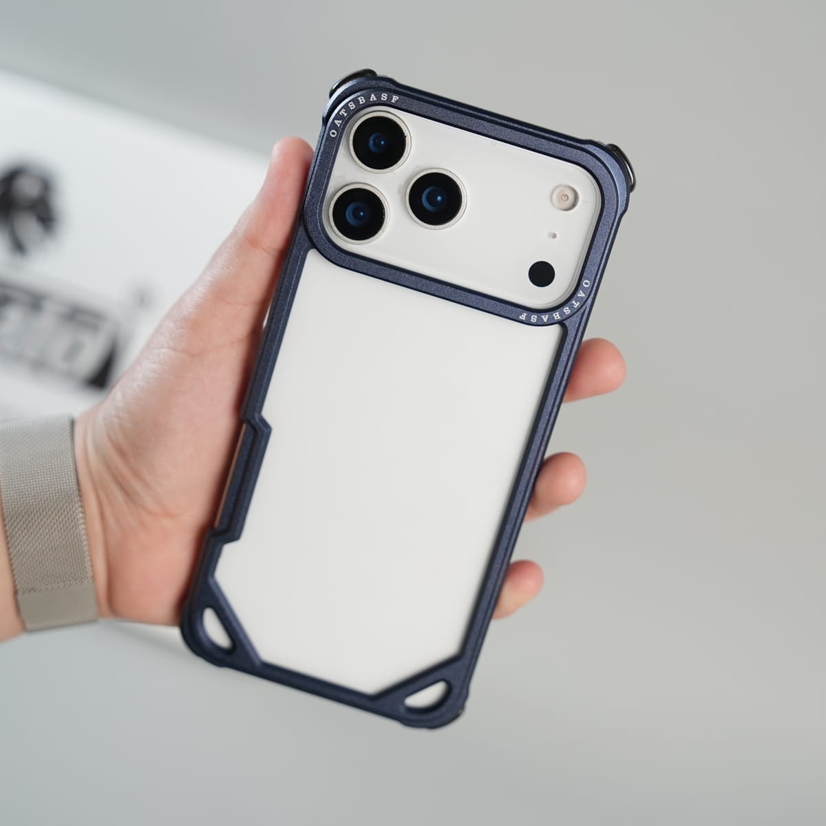 iPhone 17 Series Premium Aluminum Alloy Metal Frame Case