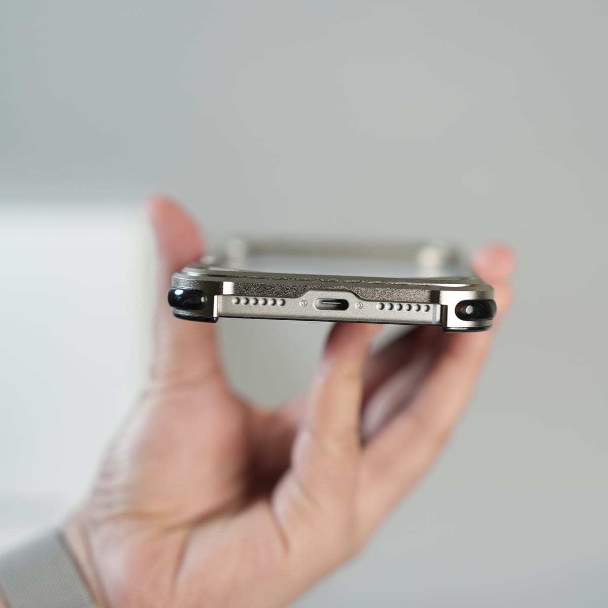 iPhone 17 Series Premium Aluminum Alloy Metal Frame Case