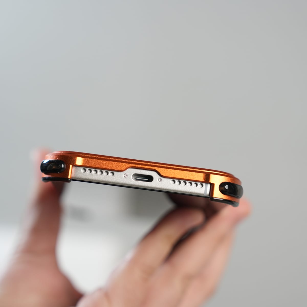 iPhone 17 Series Premium Aluminum Alloy Metal Frame Case