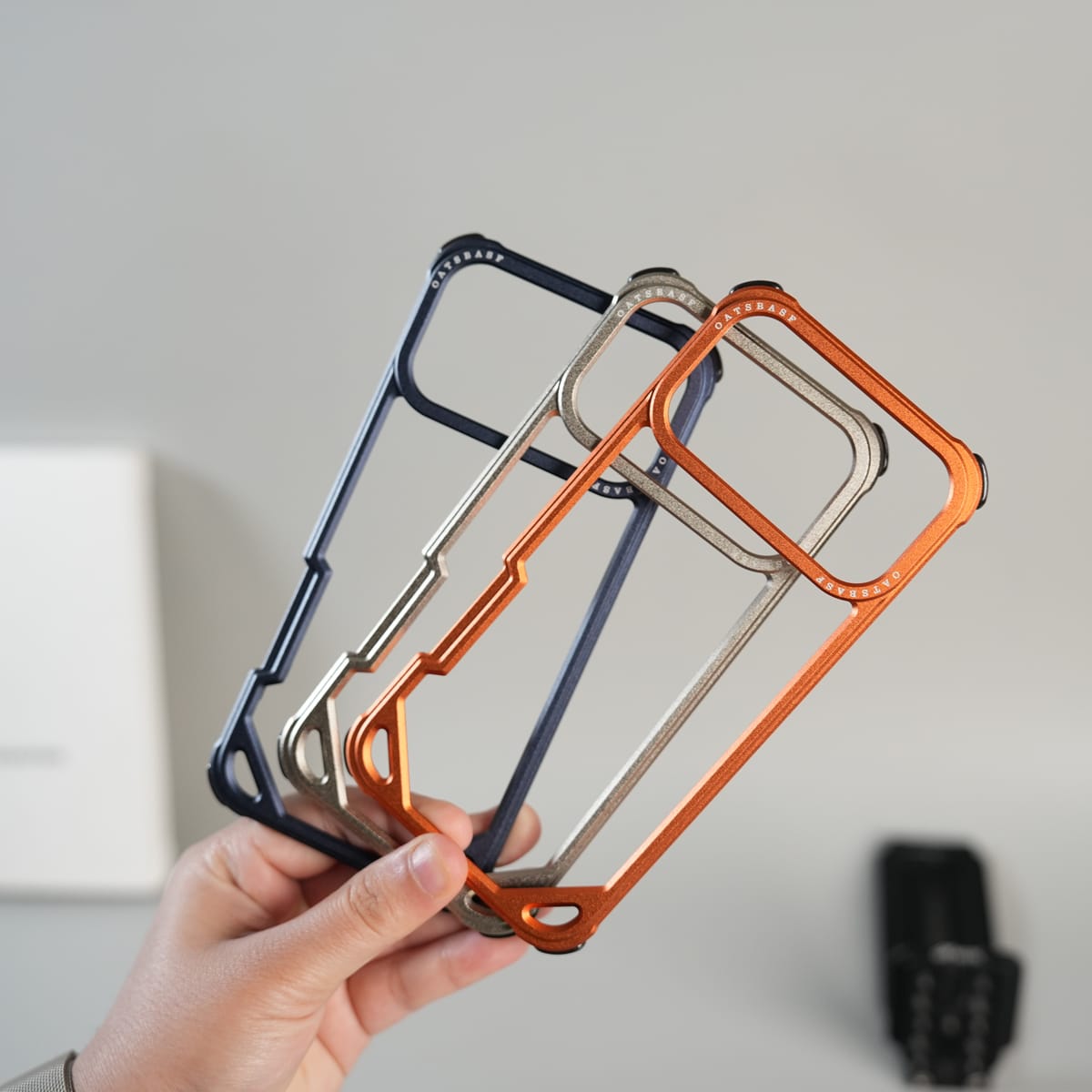 iPhone 17 Series Premium Aluminum Alloy Metal Frame Case