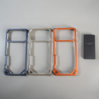 iPhone 17 Series Premium Aluminum Alloy Metal Frame Case