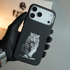iPhone 17 Series Premium Aramid Fiber Tiger Magnetic Case