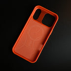 iPhone 17 Series Premium Croc Texture PU Leather MagSafe Case with Metal Camera Frame