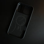 iPhone 17 Series Premium Dot Design PU Leather MagSafe Case with Metal Camera Frame