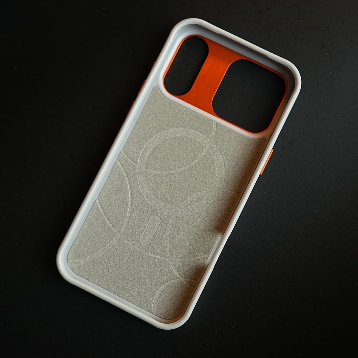 iPhone 17 Series Premium Dot Design PU Leather MagSafe Case with Metal Camera Frame