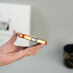 iPhone 17 Series Premium Glass Back MagSafe Case with Aluminium Side Bumper
