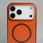 iPhone 17 Series Premium Glass Back MagSafe Case with Aluminium Side Bumper
