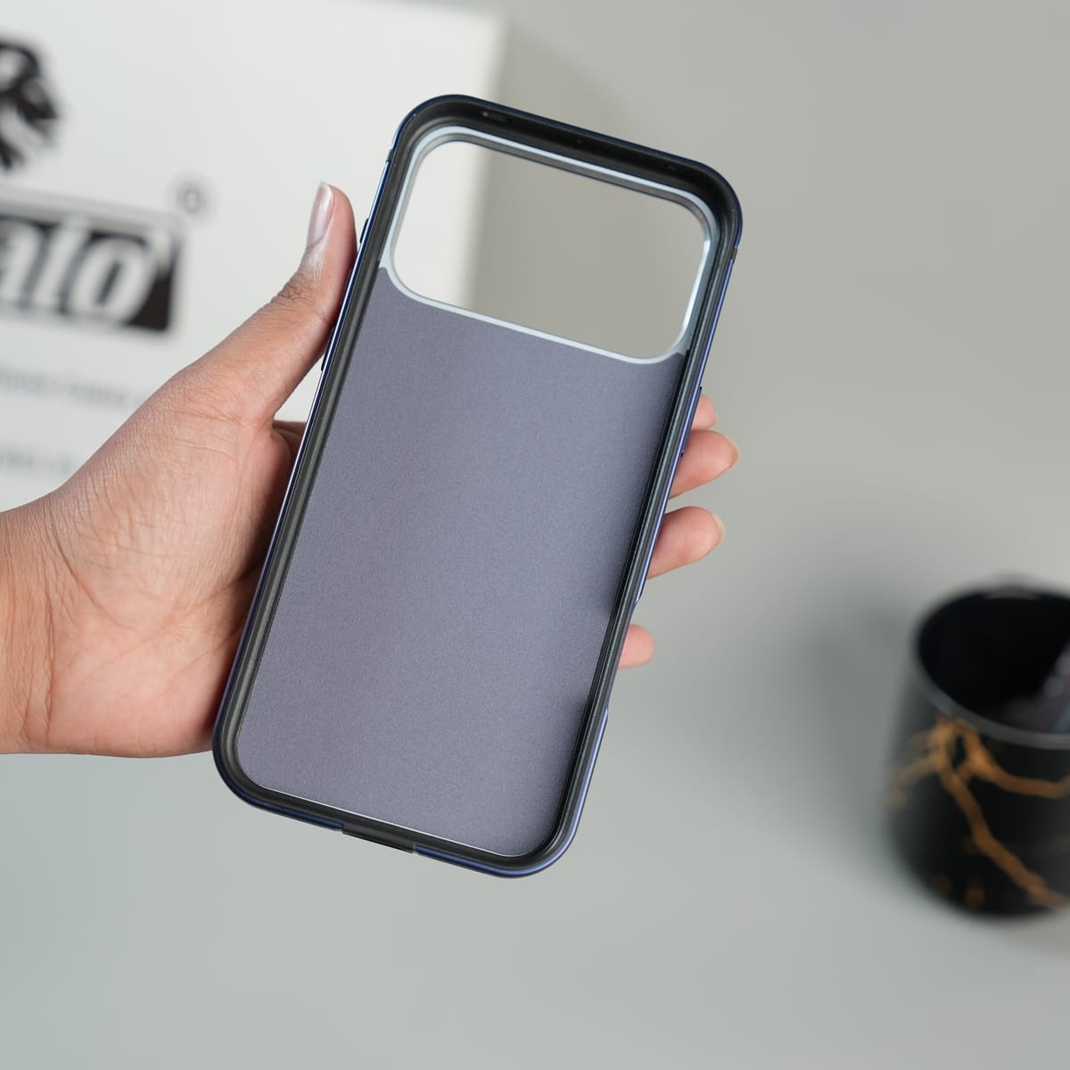 iPhone 17 Series Premium Glass Back MagSafe Case with Aluminium Side Bumper