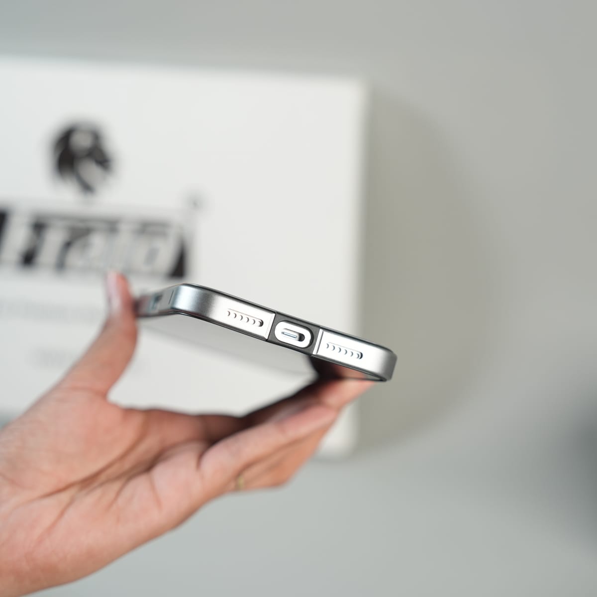 iPhone 17 Series Premium Glass Back MagSafe Case with Aluminium Side Bumper