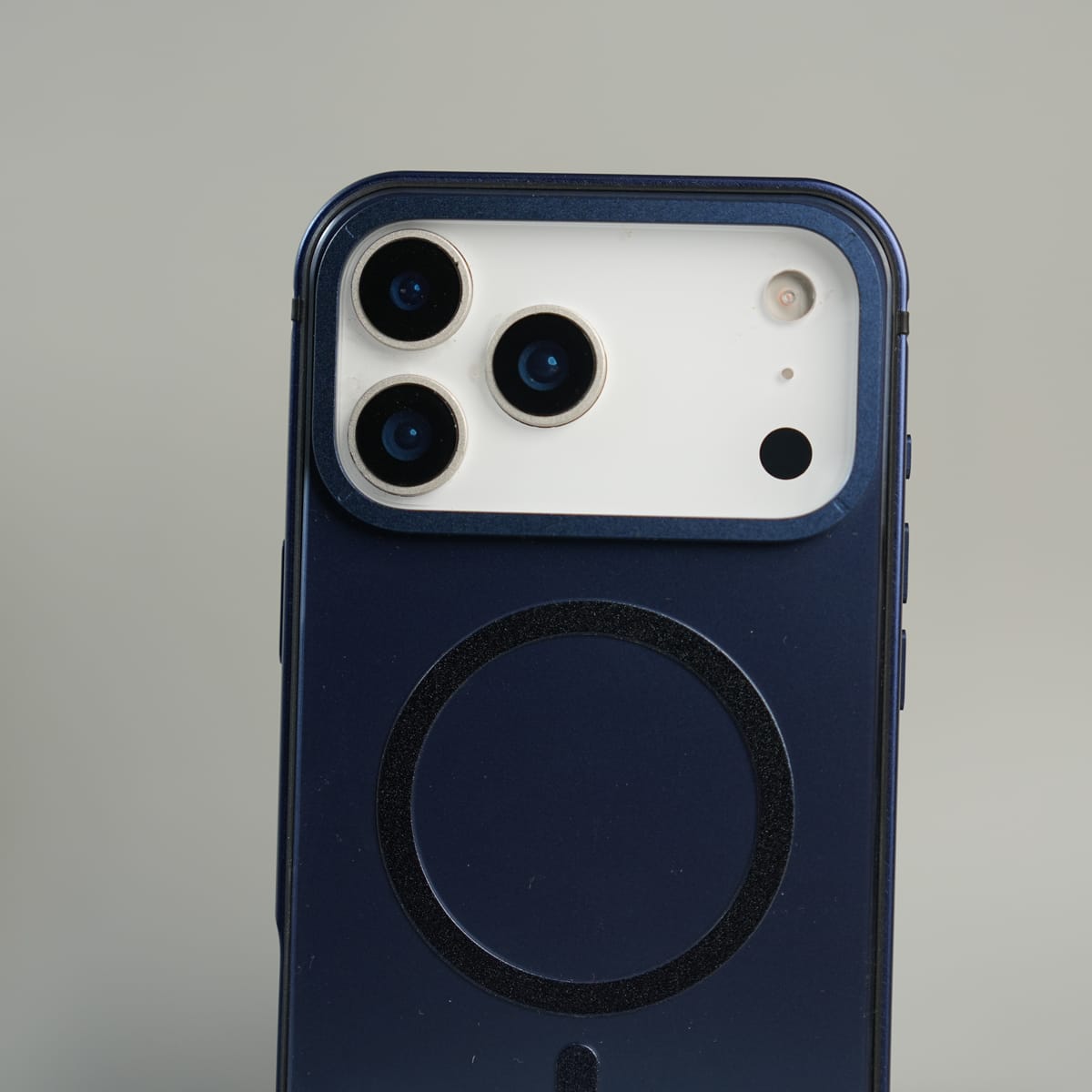 iPhone 17 Series Premium Glass Back MagSafe Case with Aluminium Side Bumper
