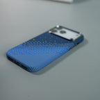 iPhone 17 Series Premium Pixel Gradient MagSafe Case with Metal Camera Frame