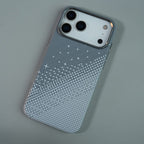 iPhone 17 Series Premium Pixel Gradient MagSafe Case with Metal Camera Frame