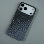 iPhone 17 Series Premium Pixel Gradient MagSafe Case with Metal Camera Frame