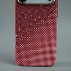 iPhone 17 Series Premium Pixel Gradient MagSafe Case with Metal Camera Frame