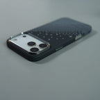 iPhone 17 Series Premium Pixel Gradient MagSafe Case with Metal Camera Frame