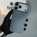 iPhone 17 Series Premium Pixel Gradient MagSafe Case with Metal Camera Frame