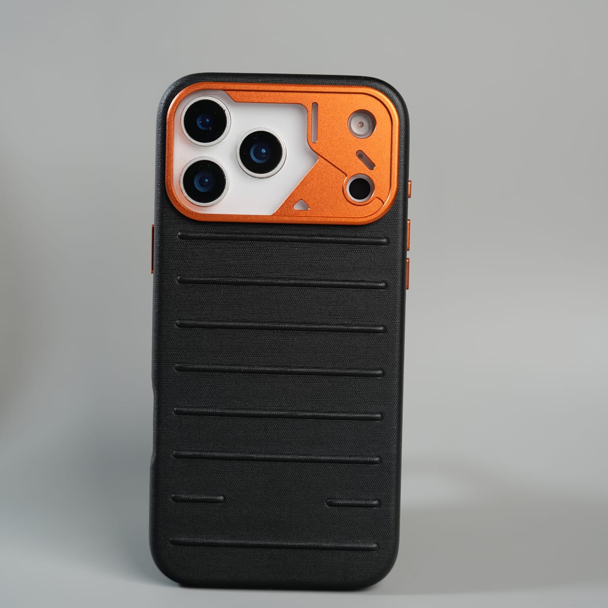 iPhone 17 Series Premium PU Leather MagSafe Case | Metal Camera Frame Protective Cover