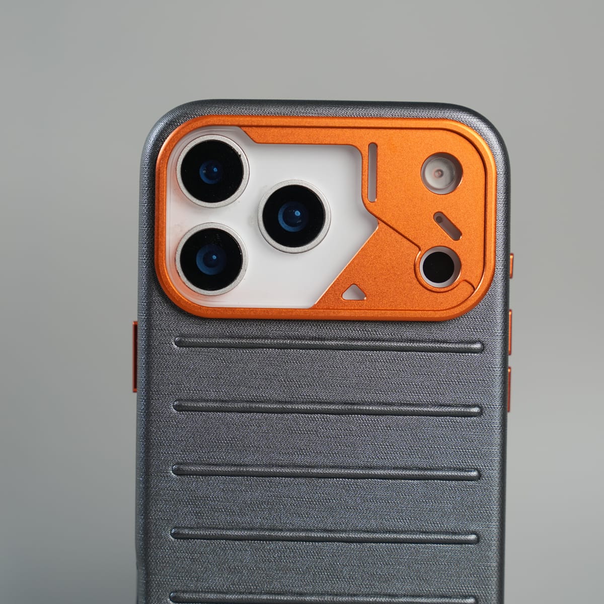 iPhone 17 Series Premium PU Leather MagSafe Case | Metal Camera Frame Protective Cover
