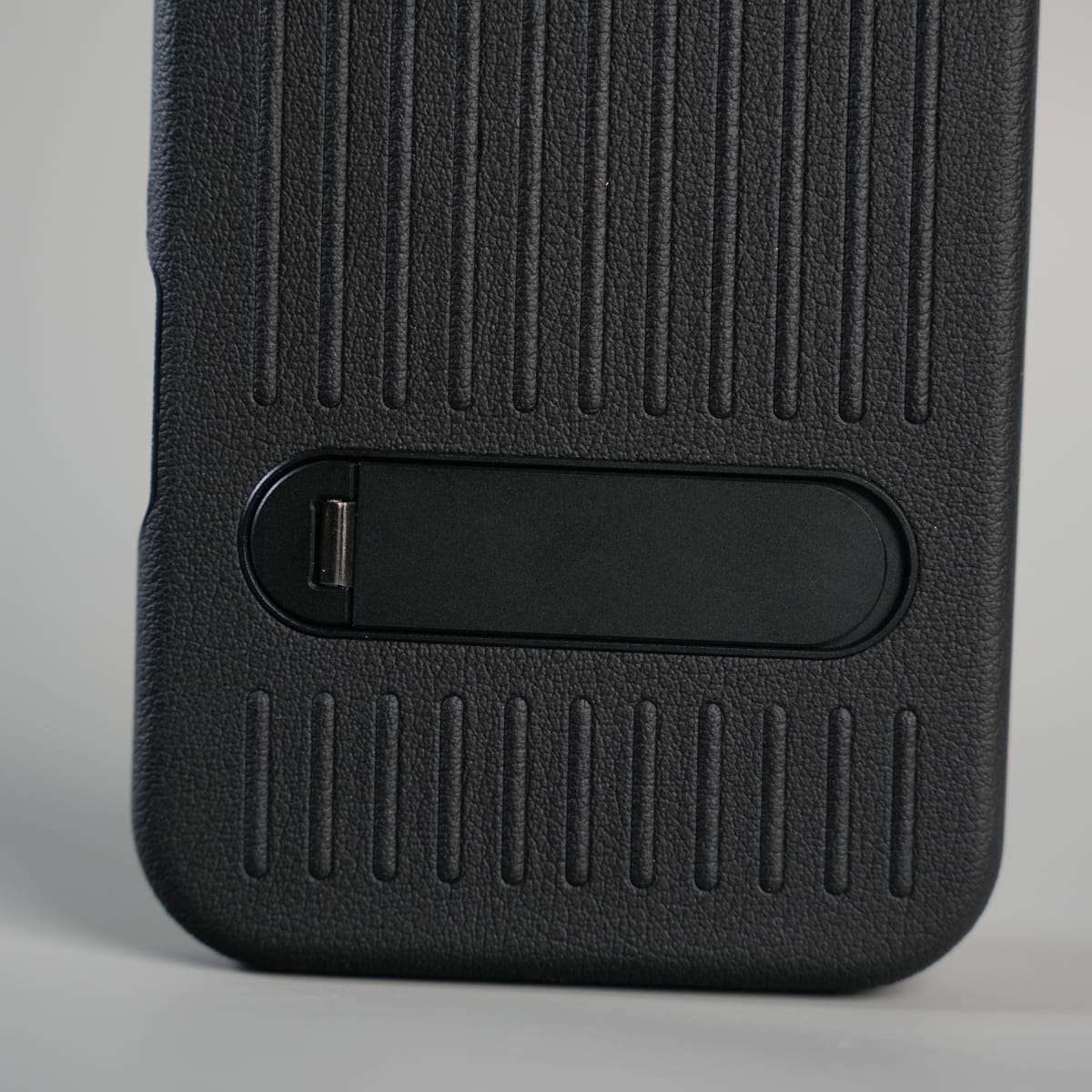 iPhone 17 Series Premium PU Leather Suitcase MagSafe Case with Foldable Stand