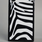 iPhone 17 Series Premium Zebra Print Glossy Silicone Cover