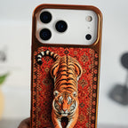 iPhone 17 Series RegalTiger Chrome Plated Case Cover