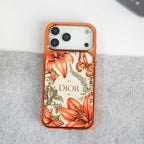 iPhone 17 Series ButterflyLily Chrome Plated Case Cover