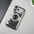 iPhone 17 Series Retro Camera Design Case with Lanyard | Shockproof Protective Cover