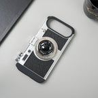 iPhone 17 Series Retro Camera Design Case with Lanyard | Shockproof Protective Cover