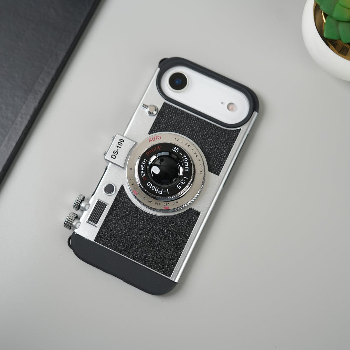 iPhone 17 Series Retro Camera Design Case with Lanyard | Shockproof Protective Cover